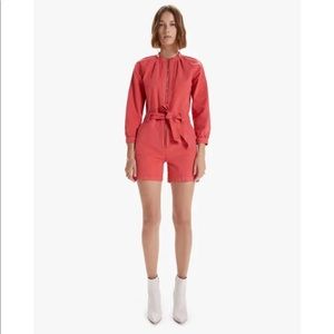NWT MOTHER THE GATHERER SHORT ROMPER So Far Gone - Bittersweet